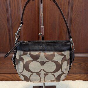 Coach Zoe Mini Signature Shoulder Bag F41856
